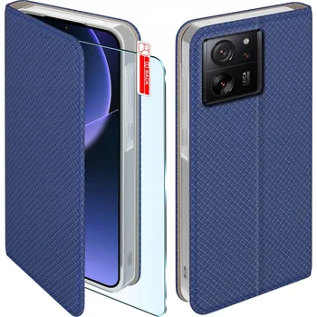 Pouzdro na mobilní telefon Flipové pouzdro KrainaGSM pro Xiaomi 13T Pro, modré