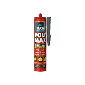 Průmyslové lepidlo BISON univerzální montážní lepidlo POLY MAX express anthracite 425 g