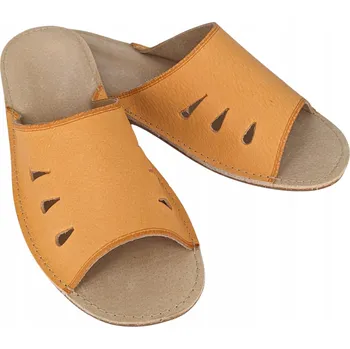 Dámská obuv Kožené Papuče Highlander Bačkory Bamboše 43