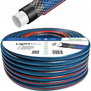 Zahradní hadice ZAHRADNÍ HADICE GUMOVÁ 4VRSTVÁ VARTCO 22 BAR MODRÁ 3/4'' 50 M POLSKÝ VÝROBEK