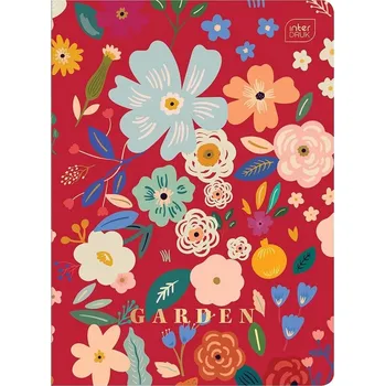 Sešit Sešit A5 s mřížkou Interdruk, 96 listů, měkká obálka, vícebarevný