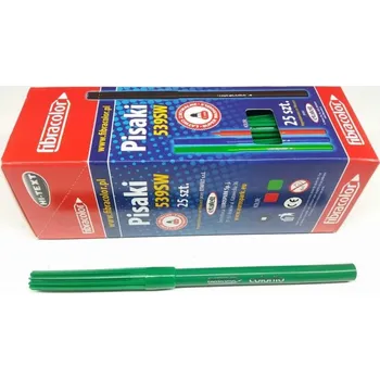 Fixy , FibraColor 25 Ks Popisovače ČERNÉ