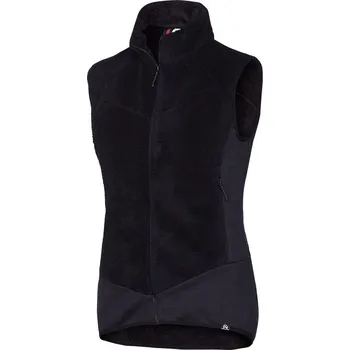 Dámská mikina Northfinder Dámská fleecová hřejivá vesta DEE černá