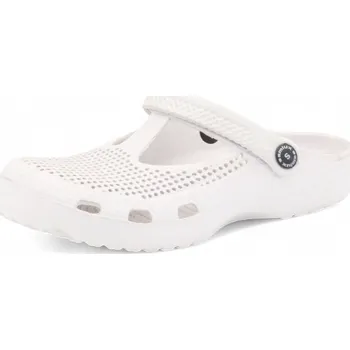 Dámské žabky SAMLUX® Dámské clogsy 001 white Barva: White, Velikost: 36