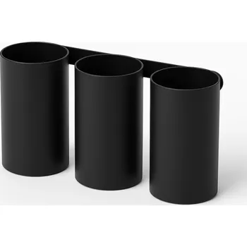 Hübsch Organizer na zeď Silo, černý