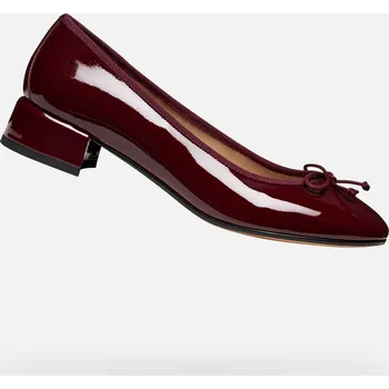 Dámské baleríny Dámské baleríny GEOX FLORETIA G009321 VÍNOVÁ 39