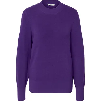 Dámský svetr 714534 - Tchibo - Svetr z jemného úpletu - pro ženy - vel. XL 48/50 - barva: fialová
