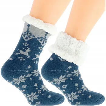 Dámské ponožky Útulné teplé norské silné dámské Ponožky 36-41