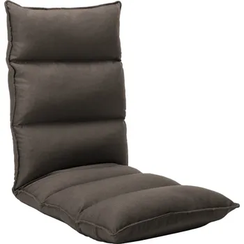 Křeslo vidaXL Skládací lenoška na podlahu textil [325242] Barva: taupe