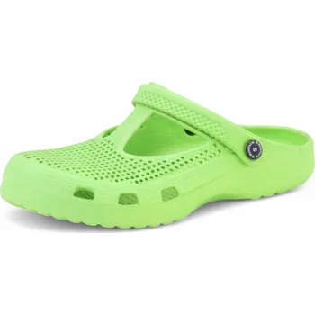 Dámské žabky SAMLUX® Dámské clogsy 001 green Barva: Green, Velikost: 36