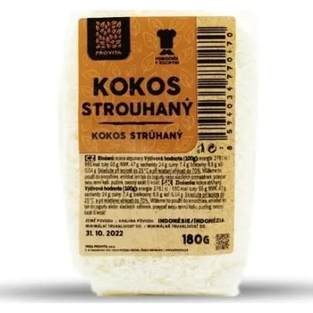 *Kokos strouhaný 180g, Provita (MDT 31.12.2025)
