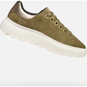 Dámské tenisky Dámské tenisky GEOX SPHERICA EC4.1 G009311 KHAKI 37