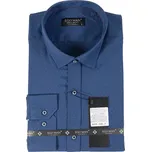 EGO MAN košile pánská EGR-028-6 regular fit XXL tmavě modrá