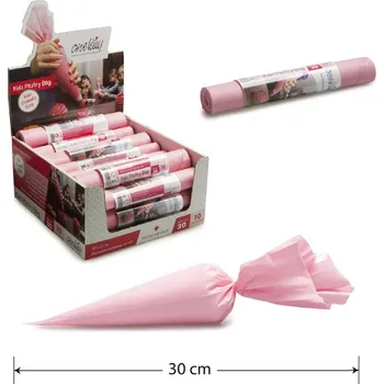 Sáček na potraviny ONEWAY Plastics Sáček PVC Kids Pastry Bag 30 × 17 cm ONE WAY (10 ks)