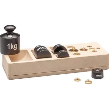 Výuková hračka Wissner Sada závaží 2 kg 13 ks