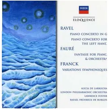 CD Maurice Ravel: Piano Concertos • Fantaisie • Variations Symphoniques 2010 SBS