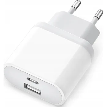 ANLIKOOL NABÍJEČKA NA TELEFON 20W USB-C USB BÍLÁ