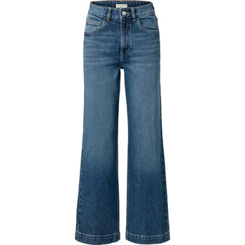 Dámské džíny 686669 - Tchibo - Džíny s širokými nohavicemi – Fit »Viki« - pro ženy - vel. 42 - barva: modrá