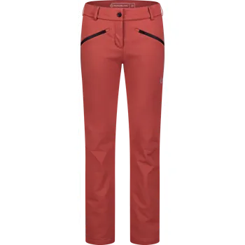 Dámské kalhoty Dámské softshellové kalhoty NORDBLANC SWEEP NBFPL8278 ČERVENÁ/ZELENÁ 44
