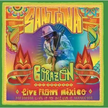 CD/DVD Santana: Corazón: Live From México - Live It To Believe It 2014