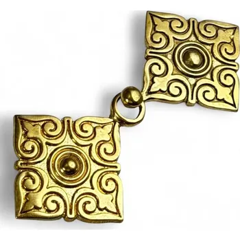 Brož Středověká brož na kaftan, Maďarsko, X. století, bronz