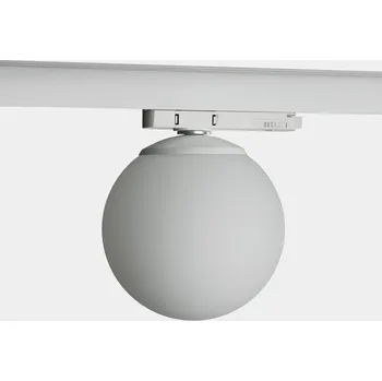 Lucis Stropní lištové LED svítidlo Alfa, ⌀15 cm, 8,3W Barva: Bílá, Stmívání, řízení: ON/OFF, Chromatičnost: 4000K