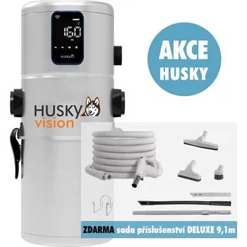 Vysavač Centrální vysavač HUSKY VISION+sada příslušenství DELUXE 9,1m