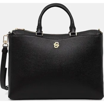 Kožená kabelka BOSS BOSS BEYOND Briefcas 50552192 černá 99X, vel. ONE SIZE