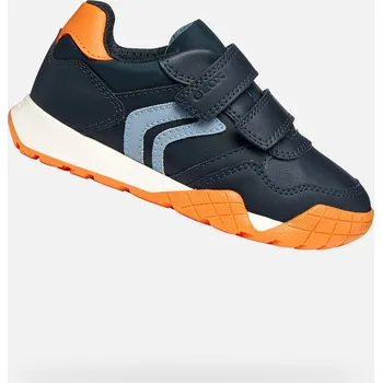 Chlapecké tenisky Chlapecké tenisky GEOX RANN-E J56NEA054FUC0659 TMAVĚ MODRÁ 32