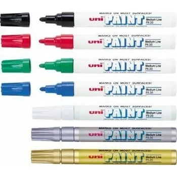 Olejový popisovač Uni PX-20 Paint červený