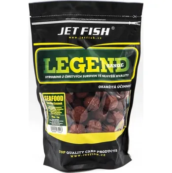 Boilies Legend Range boilie 1kg - 30mm : SEAFOOD - ŠVESTKA / ČESNEK