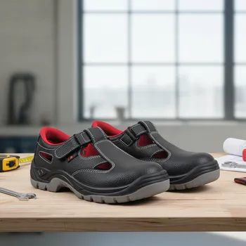 Pracovní obuv CERVA GROUP Sandále FRIDRICH BONN 01 Velikost 43 (UK-9) černá/červená