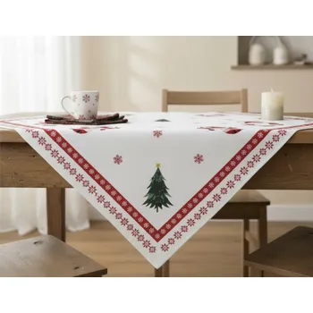 ubrus Vánoční ubrus na stůl NATALY V. 85x85 cm Mybesthome