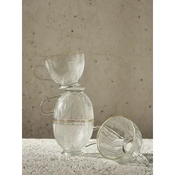 Sinsay - Sada 4 hrnků - bílá - 583ES-00X - 583ES-00X-ONE