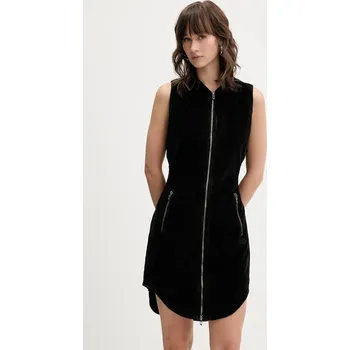 Dámské oblečení Manšestrové šaty Diesel D-ENEA A18585.0WFCI hnědá 88X, vel. 44