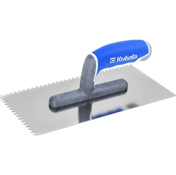 Zdenické nářadí KUBALA Hladítko nerezové MASTERLINE XL | 130x270 mm zub 10x10
