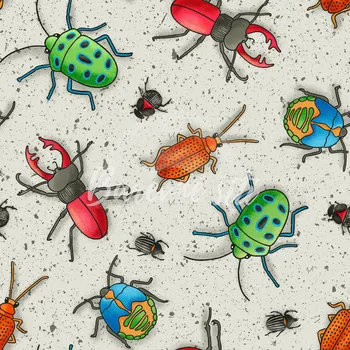 Úplet, Barevní broučci (E) (Top kvalitní úplet Bella digitisk)