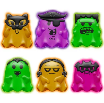 Houpací síť Schylling NeeDoh - Mačkací duch svítící ve tmě