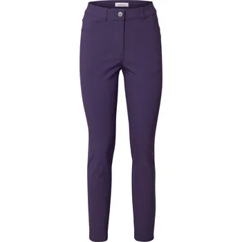714383 - Tchibo - Bengalínové kalhoty - pro ženy - vel. 46 - barva: fialová