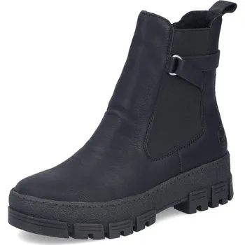 Dámská zimní obuv DÁMSKÉ KOTNÍKOVÉ BOTY RIEKER Y0212-00 ČERNÁ Barva: Černá, Velikost: 42