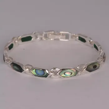 Náramek Stříbrný náramek s Paua perletí Ag 12,2 g