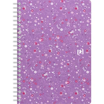 Sešit Sešit linkovaný A5 růžový sešit pro dívky poznámkový pro žáka Oxford 60 listů