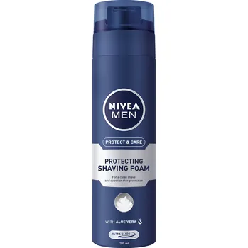 Nivea Men Protect & Care pěna na holení pro muže 200 ml + Prodloužená možnost vrácení zboží do 30 dnů.