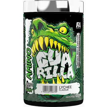 Aminokyselina Aminokyseliny Fitness Authority Guarilla Amino 450 g mango/lemon