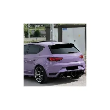 Tuning Autostyle zadní spoiler kšilt nad okno + Flaps-deflektory zadního okna (3-dílná sada) Seat Leon 5F 5dv. -- rok výroby 2013-20