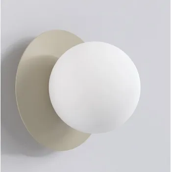 Nástěnné svítidlo Emibig AMERICANA K1 MOKKA Nástěnné svítidlo Mocha G9 8W MAX LED Bílá