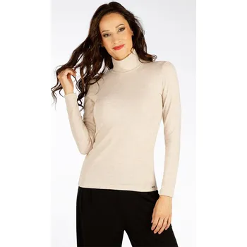 Dámský rolák LITEX s dlouhým rukávem béžový Velikost: L