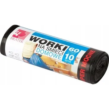 Pytle na odpadky Pytle na odpadky Odolné Objem 60l ČERVENÉ Balení 10 Kusů