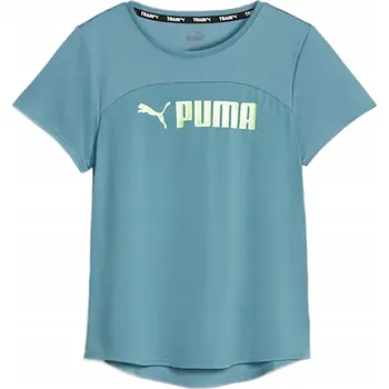 Dámské tréninkové tričko PUMA Fit Logo Ultrabreathe bold blue/speed XXS