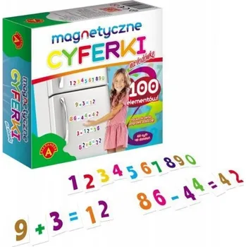 magnetka pro dítě MAGNETKY na ledničku Číslice pro DĚTI Barevné Magnetické Vzory DĚTSKÉ